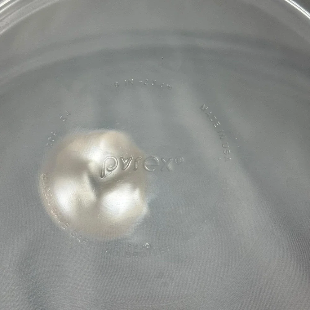 Vintage Pyrex 209 Clear Glass Pie Plate 9